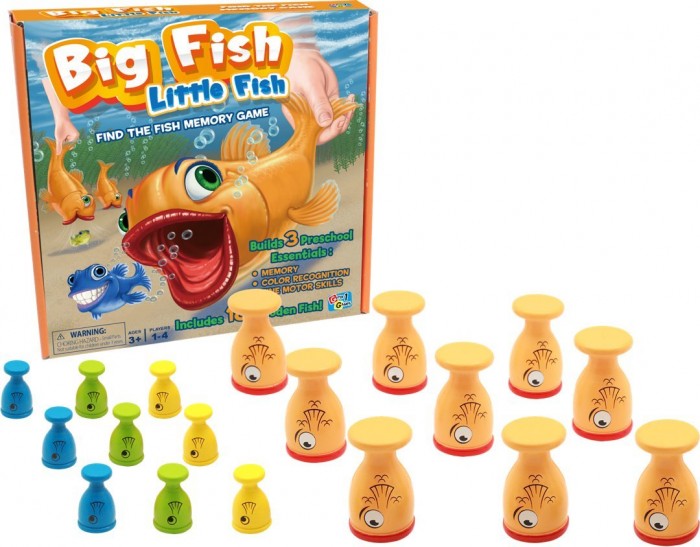 фото Tree toys настольная игра big fish little fish из большой маленькая