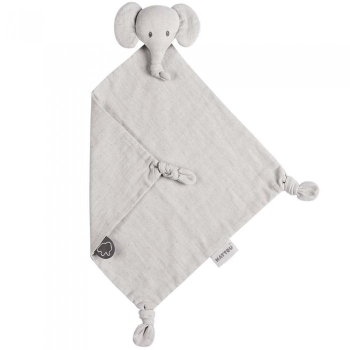 фото Мягкая игрушка nattou doudou tembo swaddle слоник 28 см