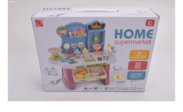 

Jiacheng Toys Игровой набор Супермаркет (33 предмета), Игровой набор Супермаркет (33 предмета)