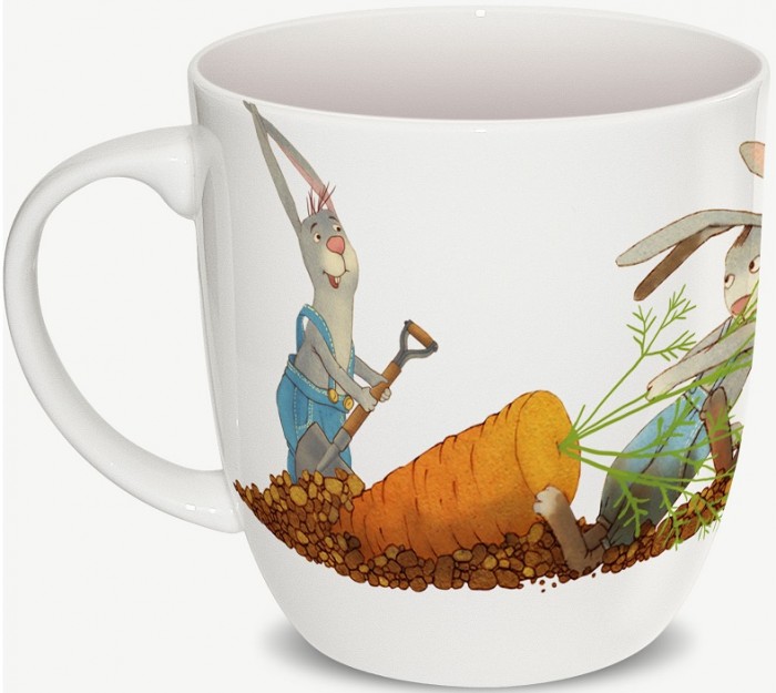 

PrioritY Кружка Заячьи хлопоты На огороде 380 мл, Кружка Заячьи хлопоты На огороде 380 мл