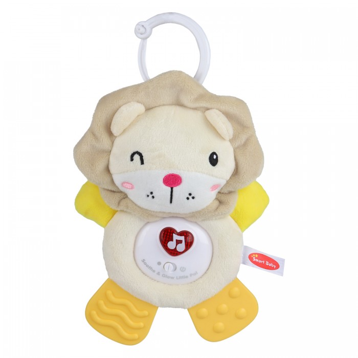 

Подвесная игрушка Smart Baby музыкальная с прорезывателем Львенок, музыкальная с прорезывателем Львенок