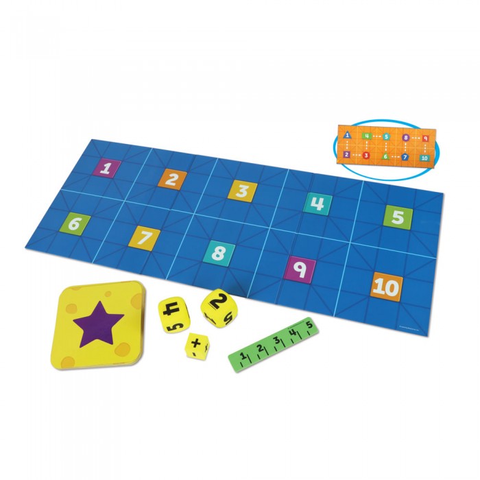 

Learning Resources Набор Аксессуары для Робомыши Математический коврик (16 элементов), Набор Аксессуары для Робомыши Математический коврик (16 элементов)