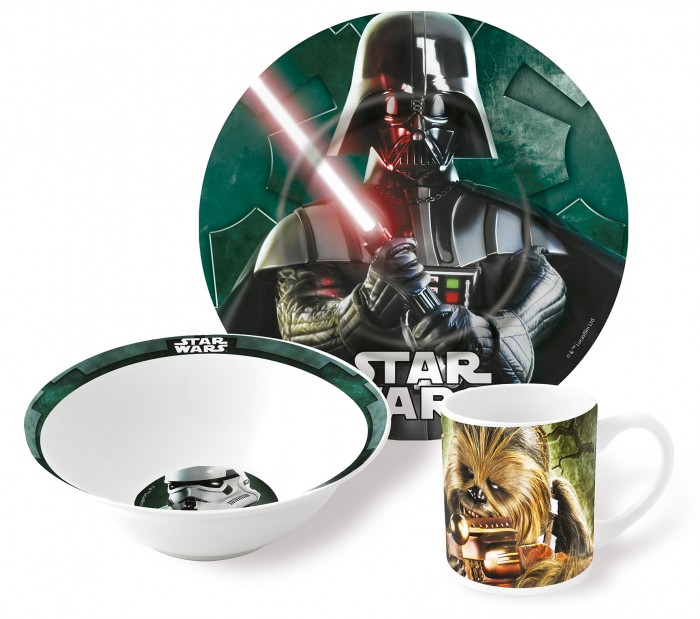 Посуда Stor Набор посуды керамической Звездные Войны Реальность (3 предмета)