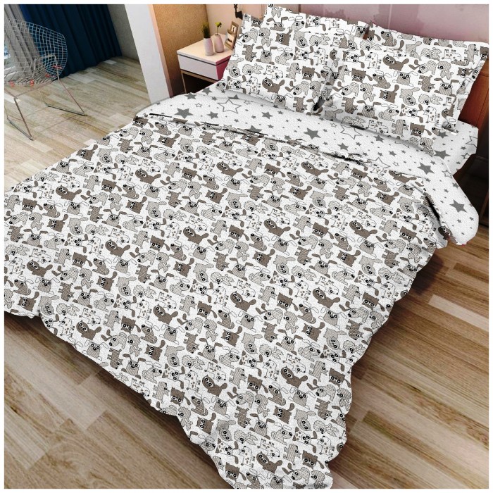 

Постельное белье Letto Забавные собачки (3 предмета), Забавные собачки (3 предмета)