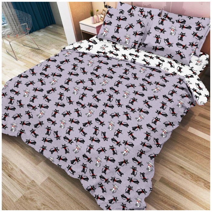 

Постельное белье Letto Кэтс (3 предмета), Кэтс (3 предмета)