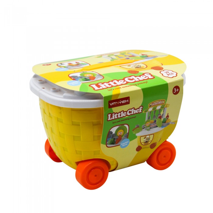 

Vrnyeh Игровой набор Кухня в тележке, Игровой набор Кухня в тележке