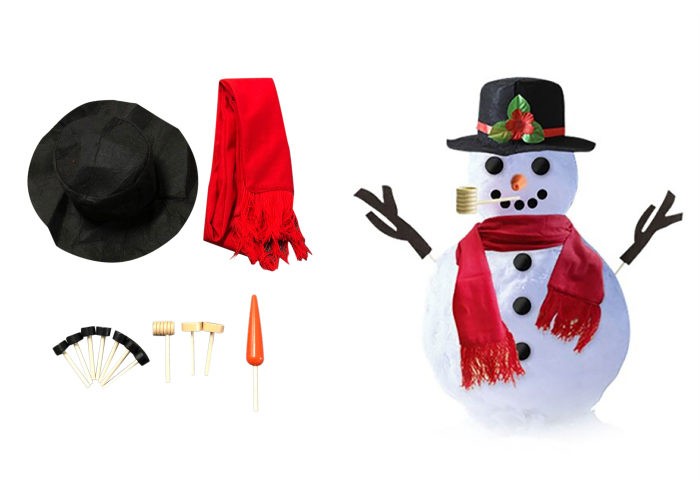 Игрушки для зимы, 1 Toy Набор для снеговика (13 предметов)  - купить со скидкой