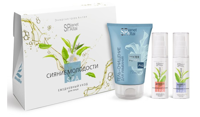 

Planet Spa Altai Подарочный набор Сияние молодости, Подарочный набор Сияние молодости