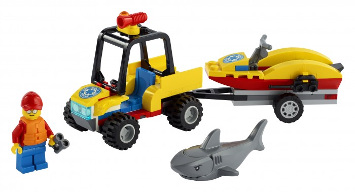 Lego Lego City 60286 Лего Город Пляжный спасательный вездеход lego city океан мини подлодка 60263