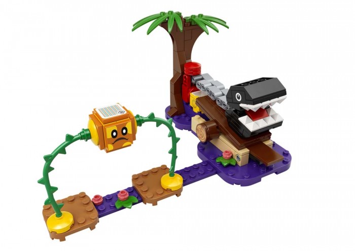 Конструктор Lego Super Mario 71381 Лего Супер Марио Кусалкин на цепи — встреча в джунглях