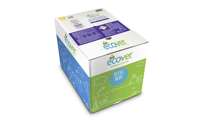 Ecover Концентрированная жидкость для стирки с лавандой Essential 15 л
