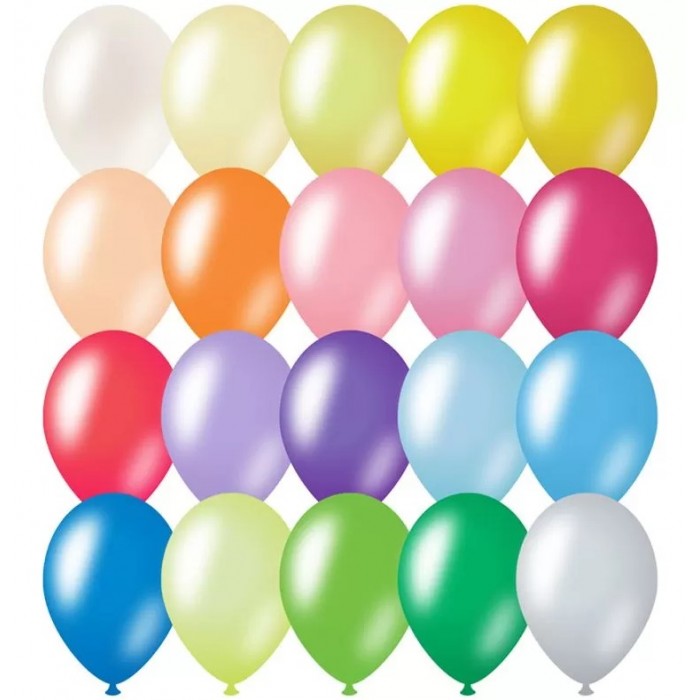 Купить Товары для праздника, Meshu Воздушные шары металлик 20 цветов 30 см 100 шт.