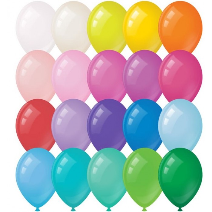 Купить Товары для праздника, Meshu Воздушные шары пастель 20 цветов 30 см 100 шт.