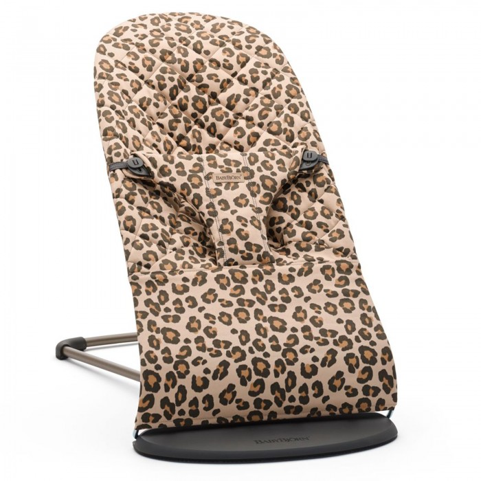 Купить Кресла-качалки, шезлонги, BabyBjorn Кресло-шезлонг Bliss Cotton Leopard