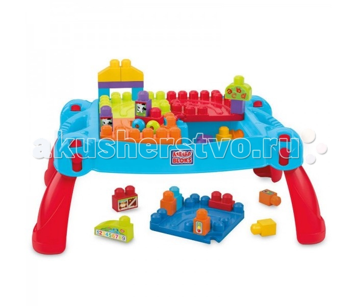 Конструктор Mega Bloks Строй и развлекайсяСтрой и развлекайся Конструктор Mega Bloks Строй и развлекайсяСтрой и развлекайсяКонструктор-стол Mega Bloks Строй и развлекайся Столик-конструктор превращается в удобную платформу, которая имеет разноцветные пути, арки для приключений и элементы с интересными формами и наклейками. Игровой набор создан для легкого переноса и хранения игрушек и идеально подходит для активных детей. Игра с конструктором Mega Bloks развивает творческие навыки, воображение, моторику, мышление и умение решения различных задач. В наборе 30 деталей.<br>