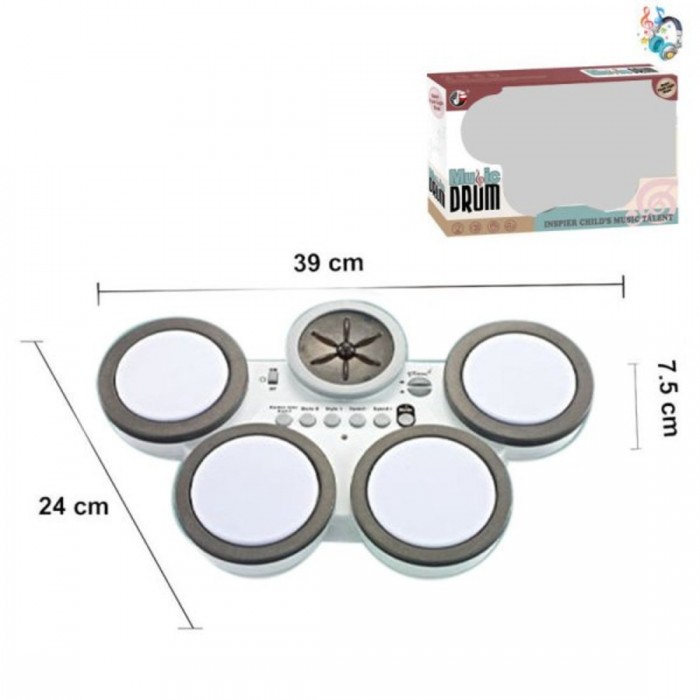

Музыкальный инструмент Наша Игрушка Установка барабанная, Установка барабанная