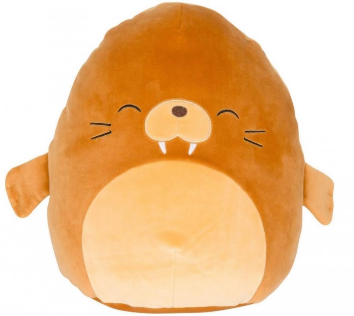 фото Мягкая игрушка squishmallows сквиш антистресс морж брюс