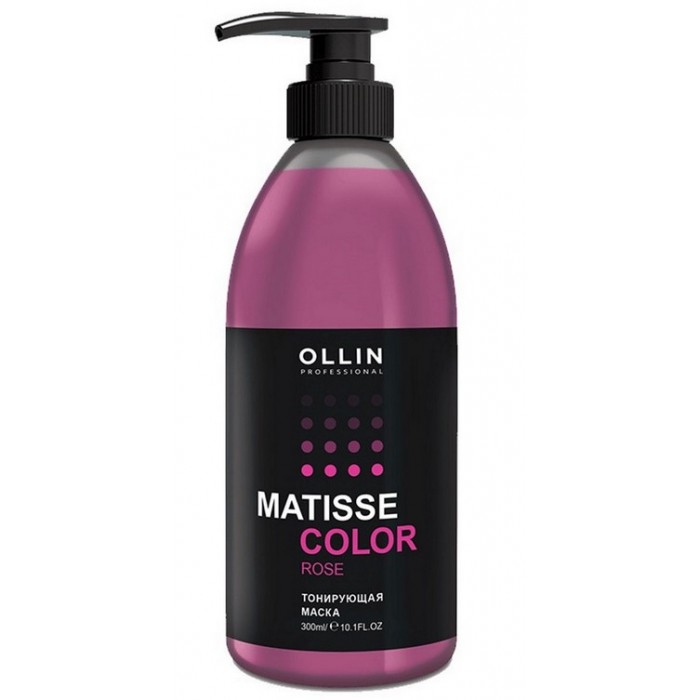 фото Ollin professional matisse color тонирующая маска розовый 300 мл