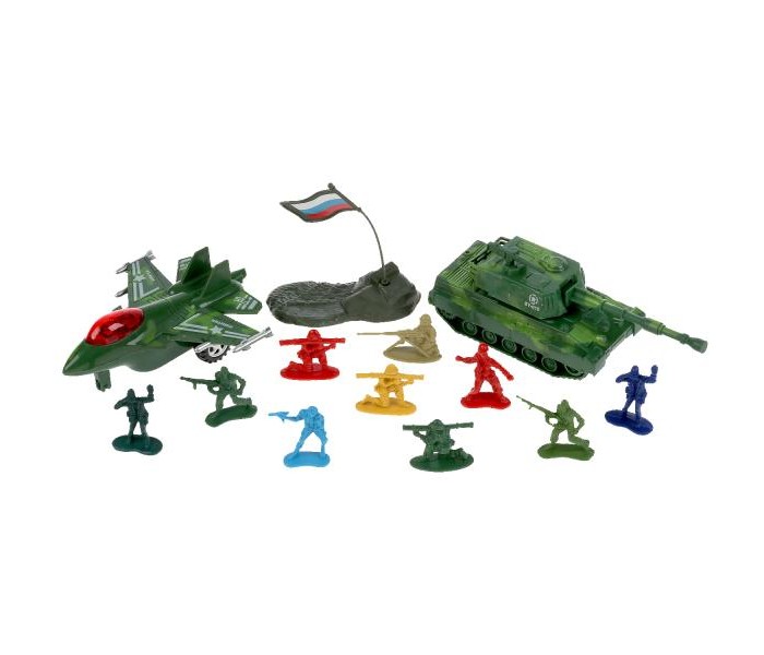 Игровые наборы Играем вместе Набор солдатиков с самолетом и танком