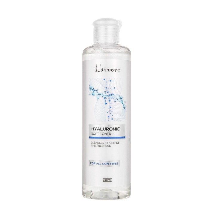 фото L’arvore увлажняющий тонер с гиалуроновой кислотой hyaluronic soft toner