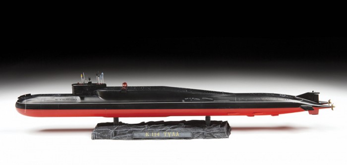 Сборные модели Звезда Сборная модель Российская атомная подводная лодка Тула проекта Дельфин