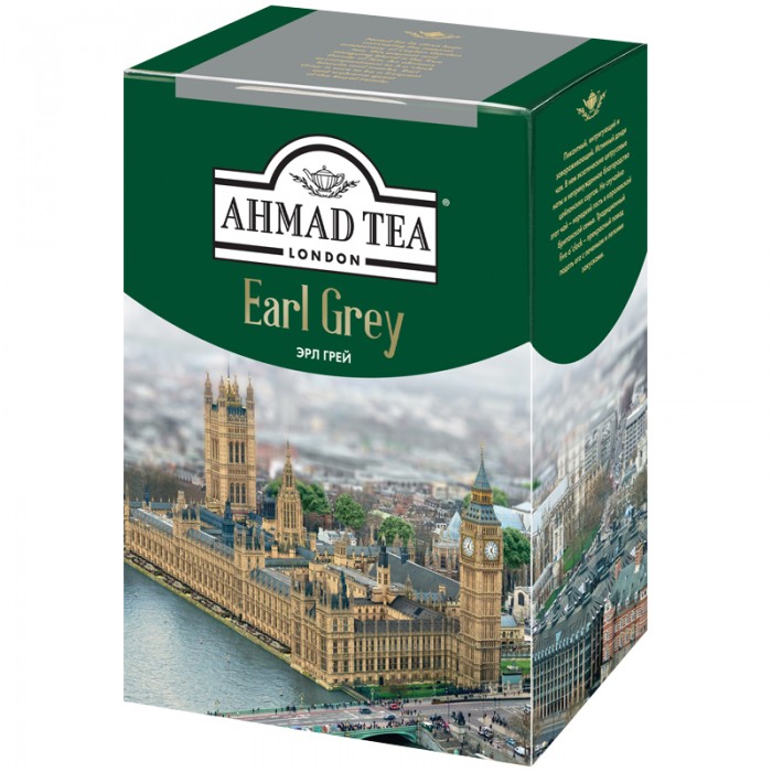 Ahmad Tea Чай черный листовой с бергамотом Earl Grey 200 г