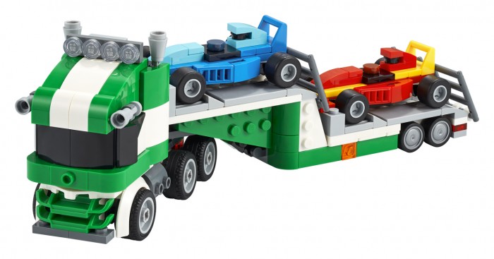 

Конструктор Lego Creator Транспортировщик гоночных автомобилей, Creator Транспортировщик гоночных автомобилей