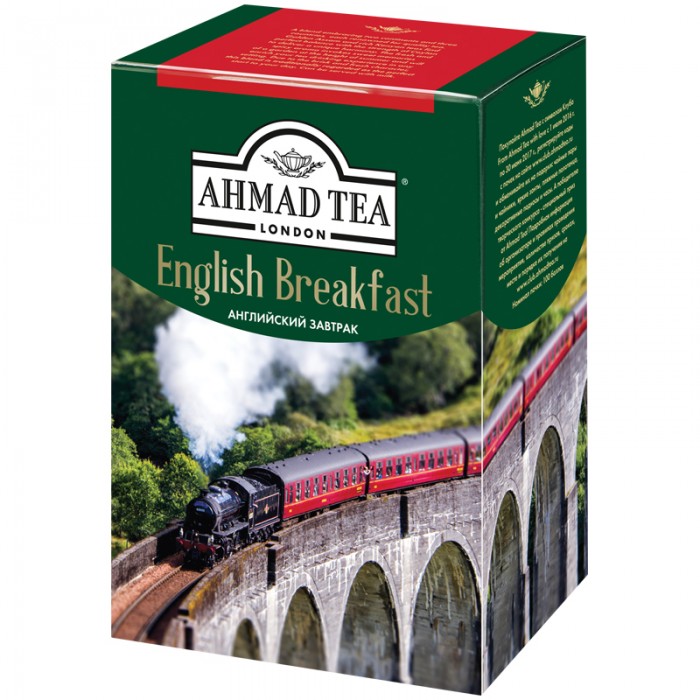 Ahmad Tea Чай черный листовой Английский завтрак 200 г