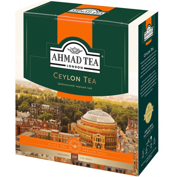 Ahmad Tea Чай черный Цейлонский 100 пак.