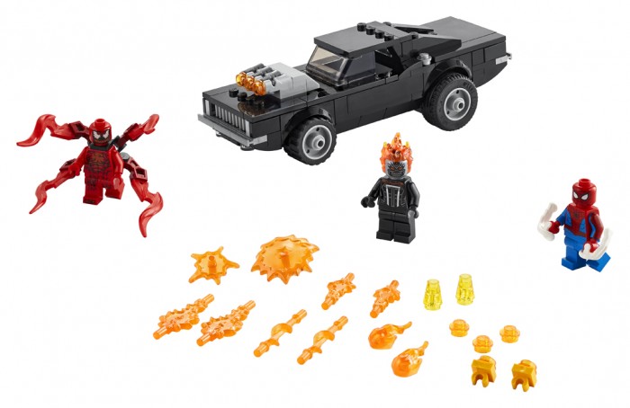 

Конструктор Lego Super Heroes Человек-Паук и Призрачный Гонщик против Карнажа, Super Heroes Человек-Паук и Призрачный Гонщик против Карнажа