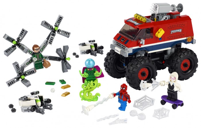 

Конструктор Lego Super Heroes Монстр-трак Человека-Паука против Мистерио, Super Heroes Монстр-трак Человека-Паука против Мистерио