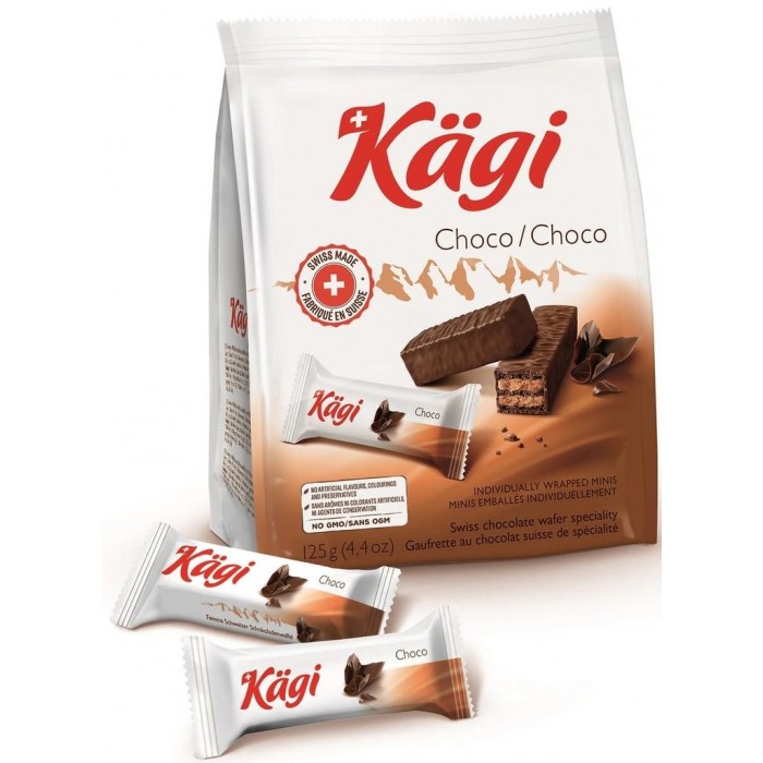  Kagi Choco mini Вафли с шоколадным кремом в молочном шоколаде 125 г
