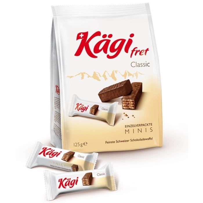  Kagi Classic mini Вафли в молочном шоколаде 125 г