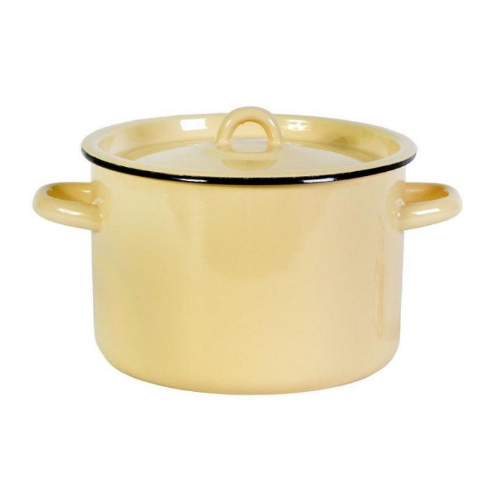 СтальЭмаль Кастрюля эмалированная без рисунка 2,9 л