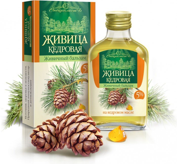 

Специалист Живица кедровая 5% 100 мл, Живица кедровая 5% 100 мл