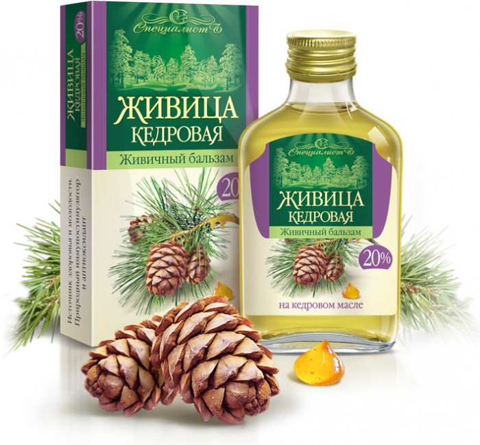 

Специалист Живица кедровая 20% 100 мл, Живица кедровая 20% 100 мл
