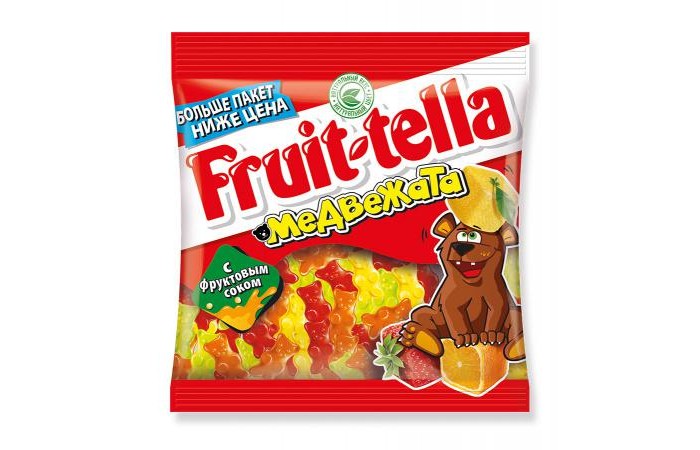  Fruittella Perfetti van Melle Мармелад Медвежата 150 г