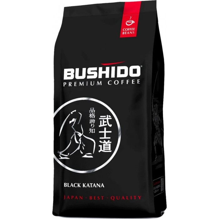 

Bushido Кофе в зернах Black Katana 1 кг, Кофе в зернах Black Katana 1 кг