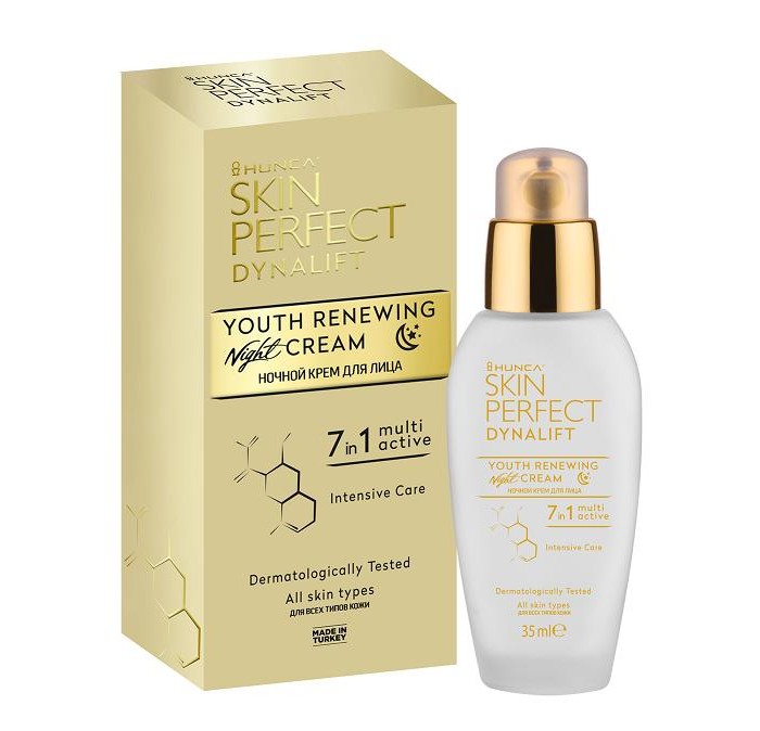 

Hunca Ночной крем для лица Skin Perfect Dynalift 35 мл, Ночной крем для лица Skin Perfect Dynalift 35 мл