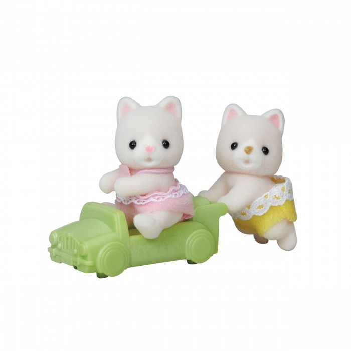 фото Sylvanian families шелковые котята-двойняшки