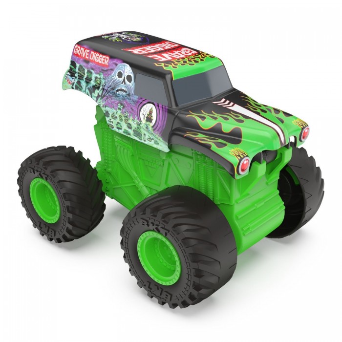 фото Monster jam инновационная машинка grave digger