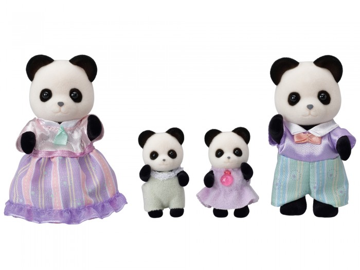 фото Sylvanian families семья панд