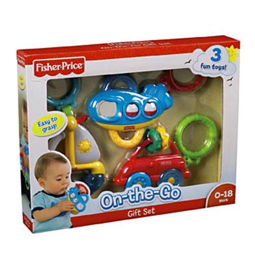 fisher price on the go gift set