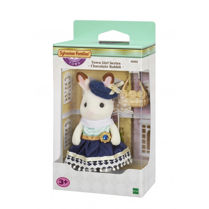 фото Sylvanian families шоколадная крольчонок в городе