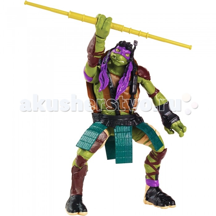 Игровые фигурки Turtles Фигурка Черепашки-ниндзя Донателло Movie Line 14 см, Игровые фигурки - артикул:112999 Игровые фигурки Turtles Фигурка Черепашки-ниндзя Донателло Movie Line 14 см, Игровые фигурки - артикул:112999