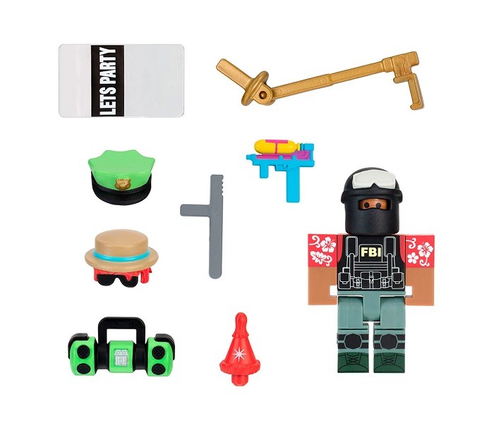 фото Roblox игрушка фигурка героя party swat team avatar shop с аксессуарами