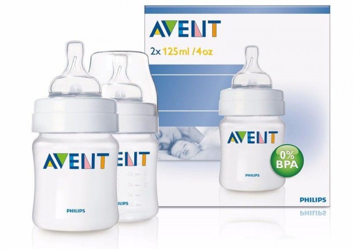 

Бутылочка Philips Avent Classic+ 0 мес+ 125 мл, 2 шт. SCF560/27, Classic+ 0 мес+ 125 мл, 2 шт. SCF560/27