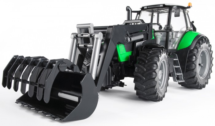 

Bruder Трактор Deutz Agrotron X720 с погрузчиком, Трактор Deutz Agrotron X720 с погрузчиком