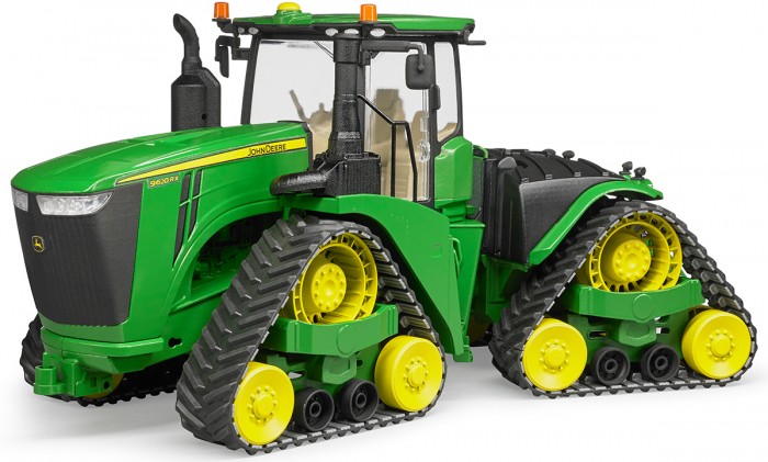 фото Bruder трактор john deere 9620rx гусеничный