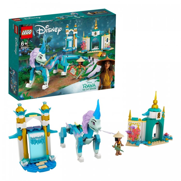 

Конструктор Lego Disney Princess 43184 Лего Принцессы Райя и дракон Сису, Disney Princess 43184 Лего Принцессы Райя и дракон Сису
